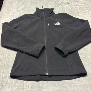 The North Face Black Jacket, Zippered Pockets, Size M